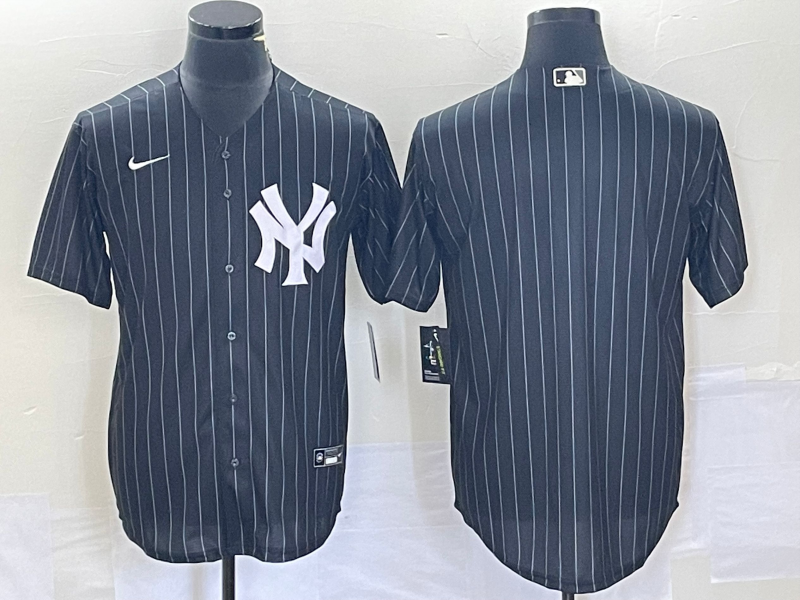 Men's New York Yankees Blank Black Cool Base Stitched Baseball Jersey Men's New York Yankees Blank Black Cool Base Stitched Baseball Jersey